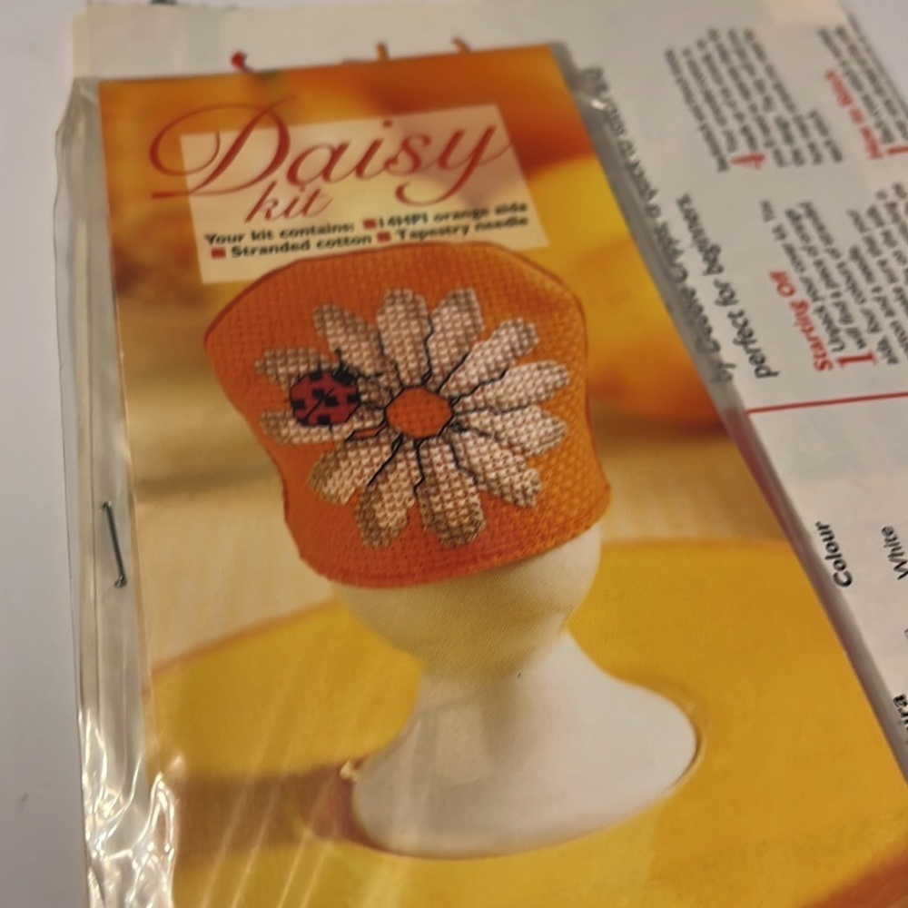 Needlecraft Cross Stitch Bookmark Kits and Daisy Kit Cover Lot of 5 Crafters DIY